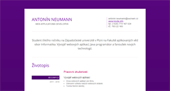 Desktop Screenshot of ineumann.cz